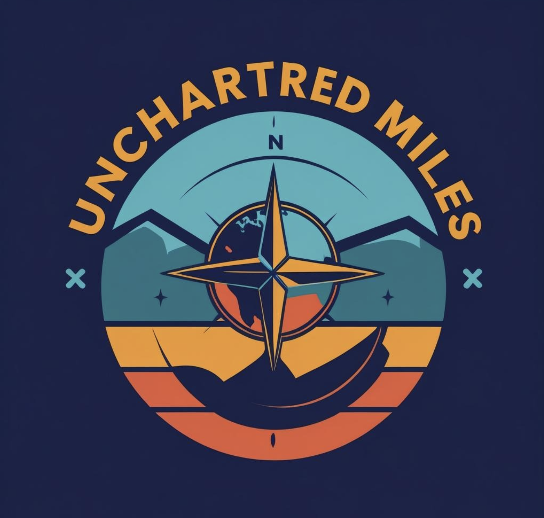 Uncharted Miles Logo